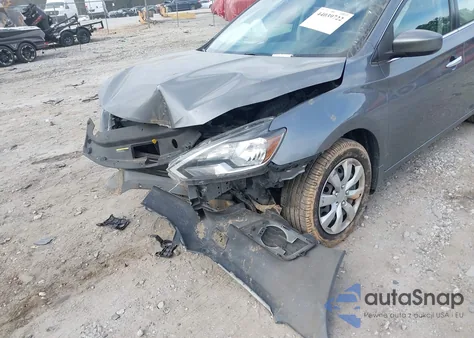 2019 Nissan Sentra S z USA, uszkodzony, nr VIN 3N1AB7AP3KY442916